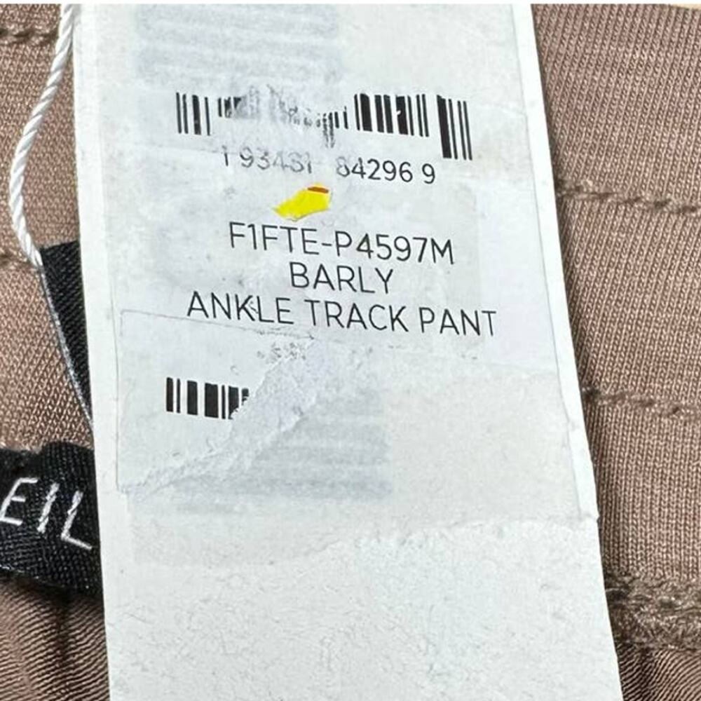 Eileen Fisher NWT Fine Jersey Jogger Pants Easy Fit Ankle Length Barley Size XS - Picture 6 of 10